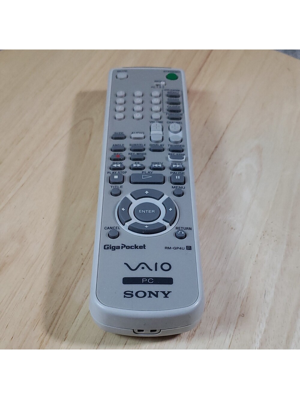 Sony VAIO Giga Pocket Wireless Remote Control RM-GP4U Gray For Sony